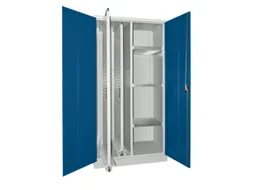 verticale kast,HxBxD 1950x1000x600mm,RAL7035,front RAL5010