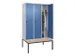 locker voor scheiding van kleding,HxBxD 2120x1200x815mm,3vak