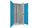 armoire verticale,HxlxP 1950x1000x600mm,RAL7035,face avant RAL5012