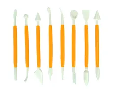 Boetseerspatel Conda set à 8 stuks 15 cm plastic