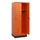 schoollocker,HxBxD 1630x600x500mm,2vak,vak B 300mm,draaigrendel,sokkel