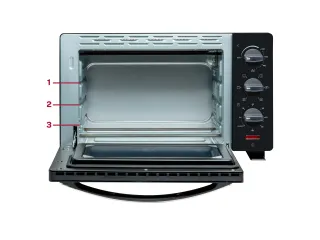 Inventum OV207B Heteluchtoven Vrijstaand 20 liter 1350W Zwart - 3