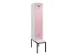 locker met bank,voor scheiding van kleding,HxBxD 2120x400x815mm,1vak