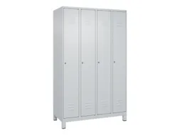 locker,HxBxD 1950x1200x500mm,4vak,vak B 300mm,cil.-slot,voeten