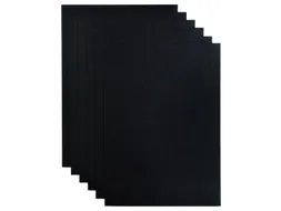 Kopieerpapier Papicolor A4 200gr 6 vel ravenzwart