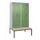 locker voor scheiding van kleding,HxBxD 2120x1200x815mm,4vak