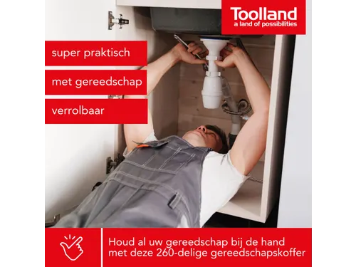 260-Delige Aluminium Gereedschapskoffer