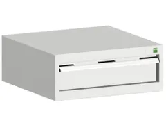 ladekast HxBxD 250x650x650mm 1lade RAL7035 front RAL7035