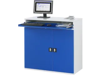 Computerkast 1060x1100x520mm Uittreklade Voor Toetsenbord - 3