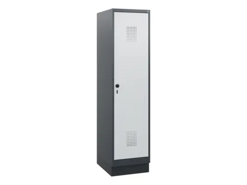 schoollocker,HxBxD 1630x400x500mm,1vak,vak B 400mm,draaigrendel,sokkel
