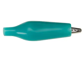 Geisoleerde Krokodillenklem 27mm - Groen - 2