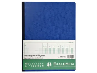 Register Piqure dagontvangsten 320x250mm 80vel assorti - 1