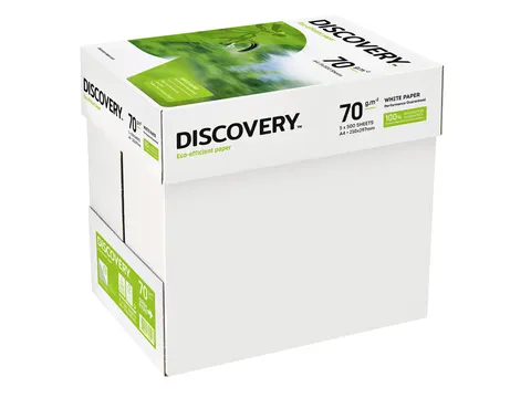 Kopieerpapier Discovery A4 70 Gram Wit 500 Vel Voordeelbundel