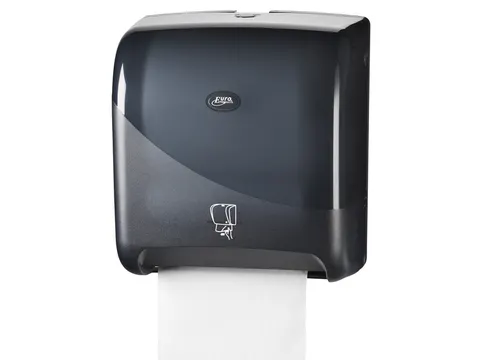 Dispenser Pearl handdoekrol matic Tear&Go Zwart