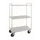 etagewagen,draagverm. 400kg,3etage(s),laadvl. LxB 940x540mm,staaletage