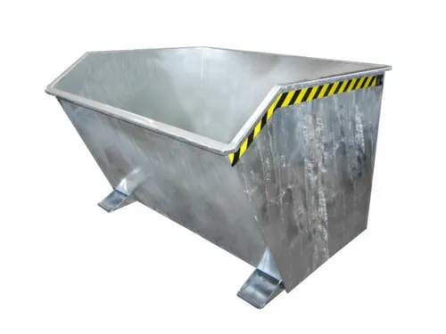 Kiepbak voor spaanders,HxLxB 1090x1640x1680mm,2m³,draagverm. 1500kg