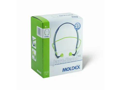 Moldex gehoorbeugel Jazz Band 2 incl.1 paar reserve oordoppen SNR 23 d