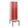 Dubbeldekse dekenkist,HxBxD 2120x600x815mm,2x2vak.,vak B 300mm