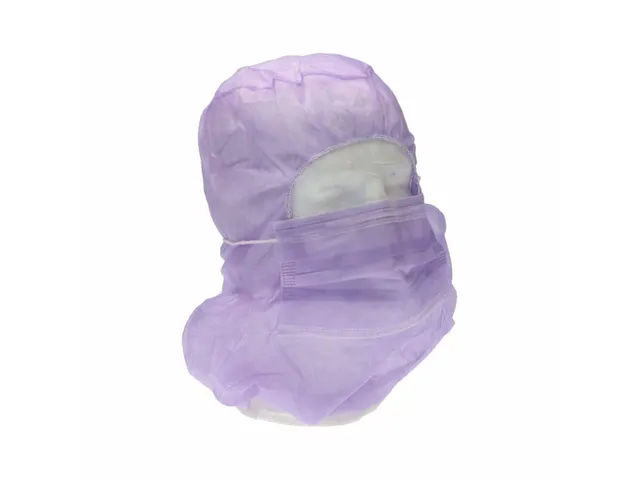 Cagoule + masque CMT taille unique violet 500 pièces