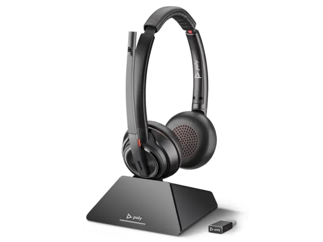 Poly Savi 8220-M Stereo Met draadloze USB-A DECT dongle