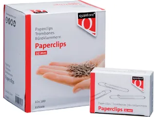 Paperclip Quantore R2 32mm kort - 1