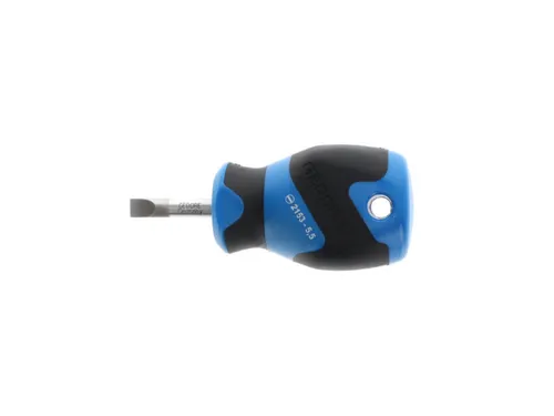 2153 5.5 Schroevendraaier,korte vorm,sleuf 5.5mm