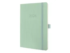 Weekagenda Conceptum A5 2026 (NL/FR/EN/DU) Mint Green Softcover