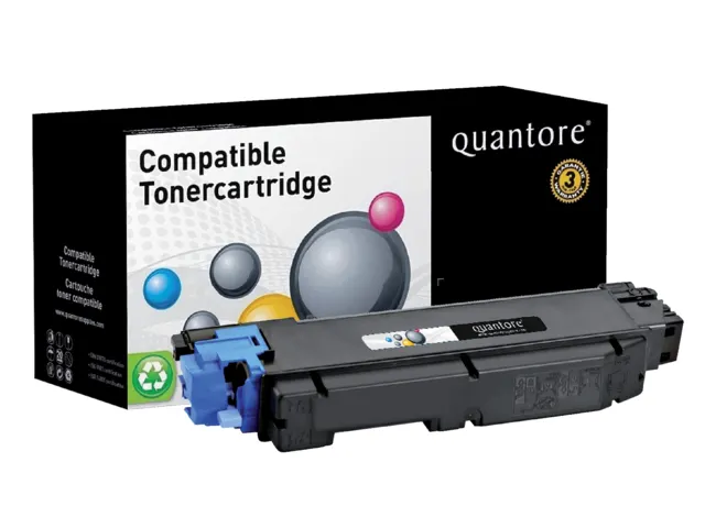 Tonercartridge Quantore alternatief tbv Kyocera TK-5140 blauw