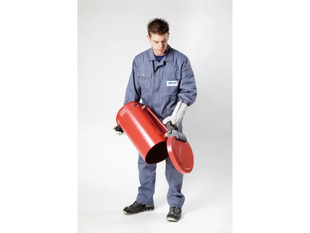 récipient de collecte de chiffons acier 20l HxlxP 429x385x382mm