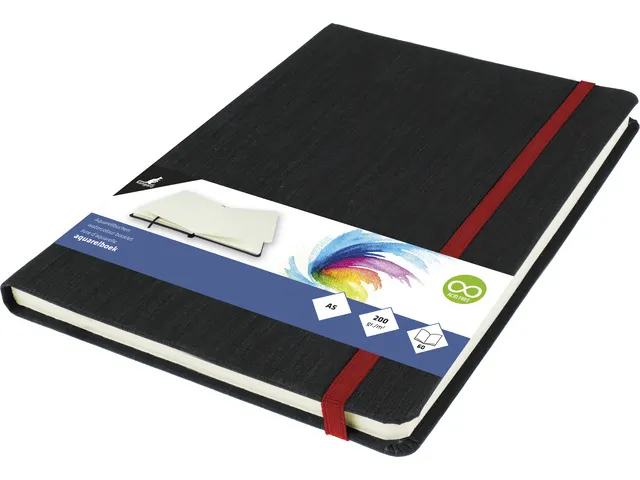 Livre d'aquarelle Kangaro A5 luxe couverture 30 feuilles 200gr papier