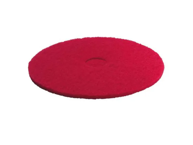pad v. éénschijfsreinigingsmachine Middelzacht Ø 170mm rood