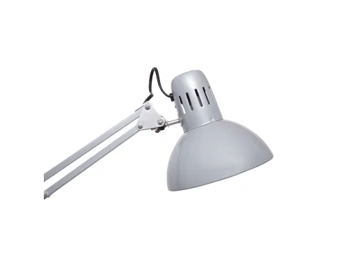 Bureaulamp MAUL Study tafelklem excl.LED lamp E27 zilver