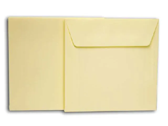Envelop Papyrus Envelpack Design vierkant 140x140mm ivoor 894410 10 st