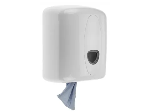 Poetsroldispenser Centerfeed Midi Kunststof Wit