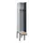 locker met bank,voor scheiding van kleding,HxBxD 2120x300x815mm,1vak