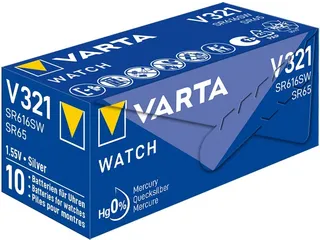 Batterij VARTA knoopcel V321/SR65 zilver - 4