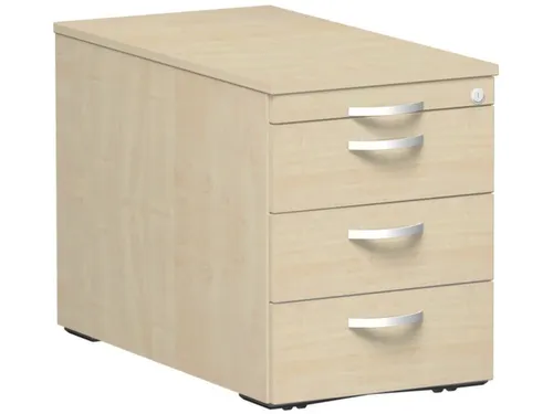 mobiel ladeblok,HxBxD 570x430x800mm,4lade(n),esdoorn