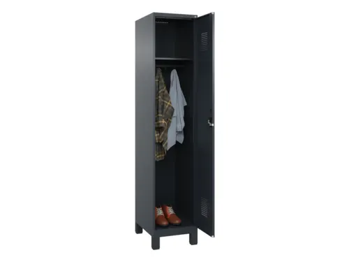 locker,HxBxD 1950x400x500mm,1vak,vak B 400mm,cil.-slot,voeten