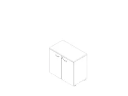 kantoorkast,HxBxD 730x800x450mm,1xhouten vloer,2ordnerhoogte,romp wit