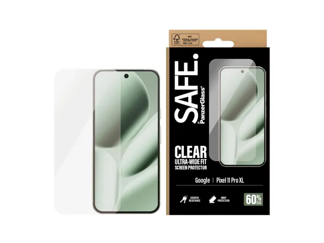 PanzerGlass SAFE. by Screen Protector Google Pixel 11 Pro XL | Ultr