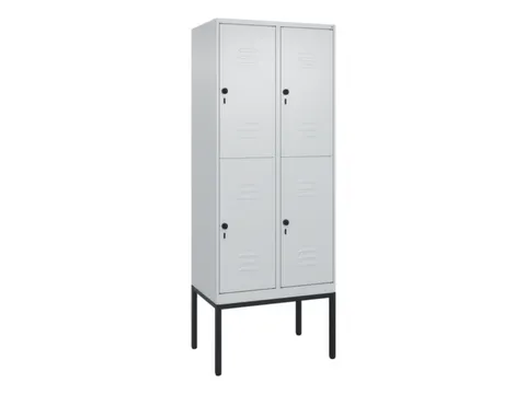 dubbeldekse locker,HxBxD 2120x800x500mm,2x2vak.,vak B 400mm