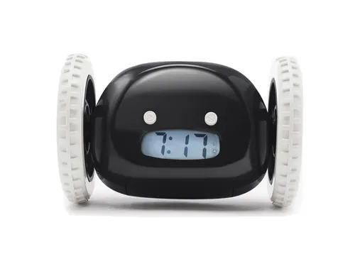 Wekker Clocky zwart