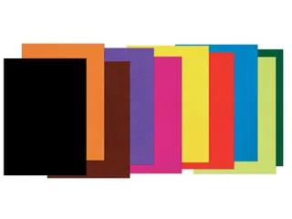 Gekleurd Tekenpapier 17x21 cm Assorti 120g - 1