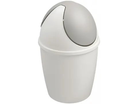 Tafelafvalbakje Tiglio Wit Grijs 1.5 Liter