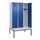 locker met bank,HxBxD 2120x1200x815mm,3vak,vak B 400mm,cilinderslot