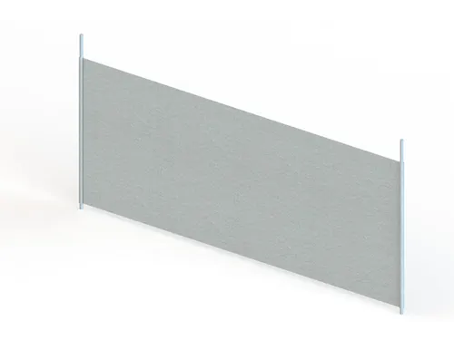 scheidingsplaat,v. inhaakstelling,HxD 300x600mm,doorgaand