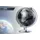 TROIKA Wereldbol Lunar 20cm Chroom Zwart-zilver