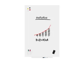 Whiteboard Rocada Skinmatt 75x115cm wit - 5