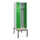 locker met bank,voor scheiding van kleding,HxBxD 2120x600x815mm,2vak