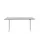 Elektrisch ihv bureau,HxBxD 700-1200x1800x800mm,blad grijs,T-voet wit